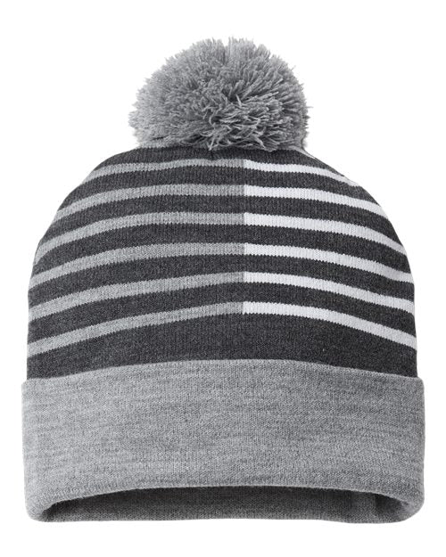 USA-Made Half Color Beanie RKH12
