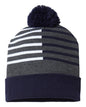 USA-Made Half Color Beanie RKH12