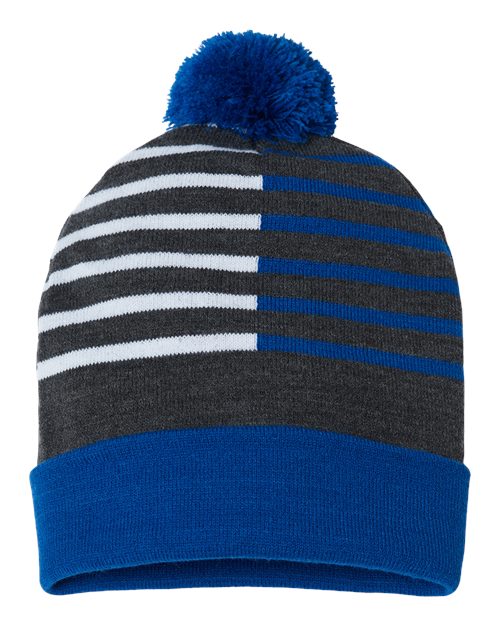 USA-Made Half Color Beanie RKH12