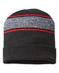 USA-Made Variegated Striped Cuffed Beanie RKV12