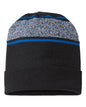 USA-Made Variegated Striped Cuffed Beanie RKV12