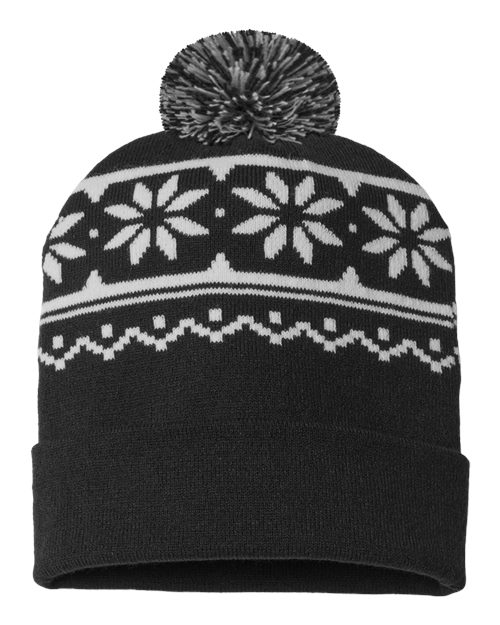 USA-Made Snowflake Beanie RKF12