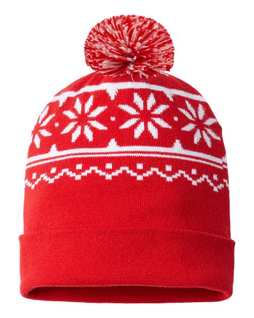 USA-Made Snowflake Beanie RKF12