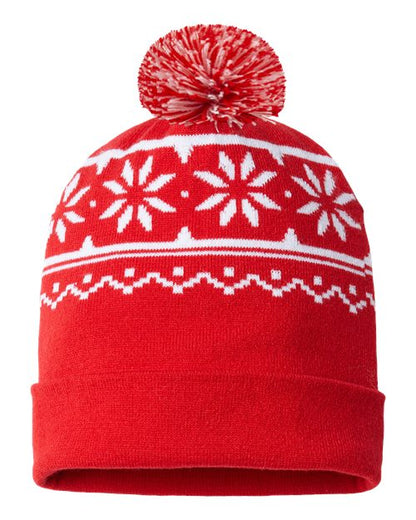 USA-Made Snowflake Beanie RKF12