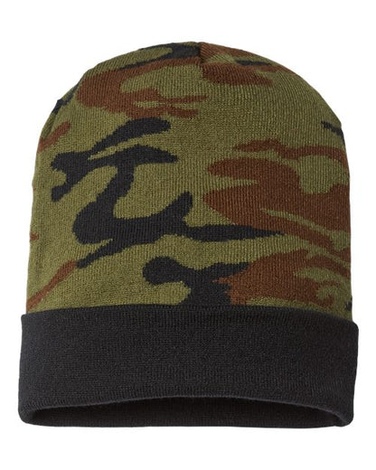 USA-Made Camo Cuffed Beanie RKC12