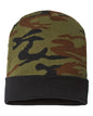 USA-Made Camo Cuffed Beanie RKC12