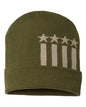USA-Made Patriotic Cuffed Beanie RK12