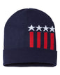 USA-Made Patriotic Cuffed Beanie RK12