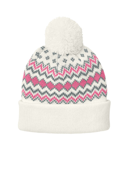 Port Authority ®  Alpine Pom Beanie C991