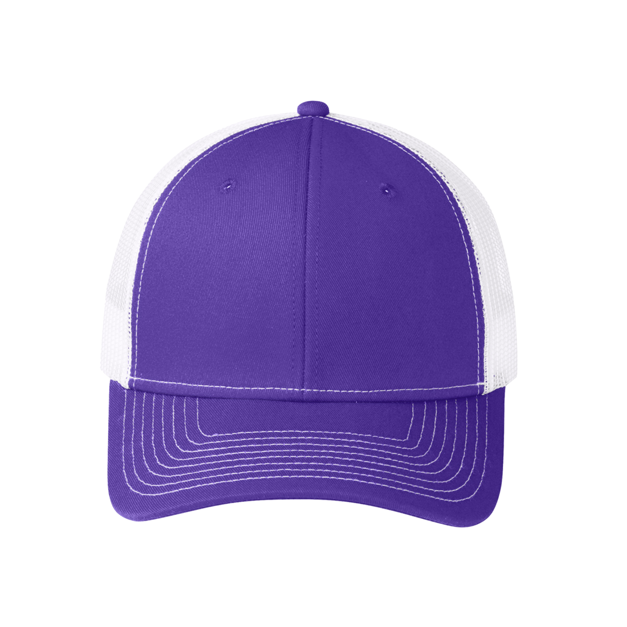 Custom Cheap Trucker Hat Purple White