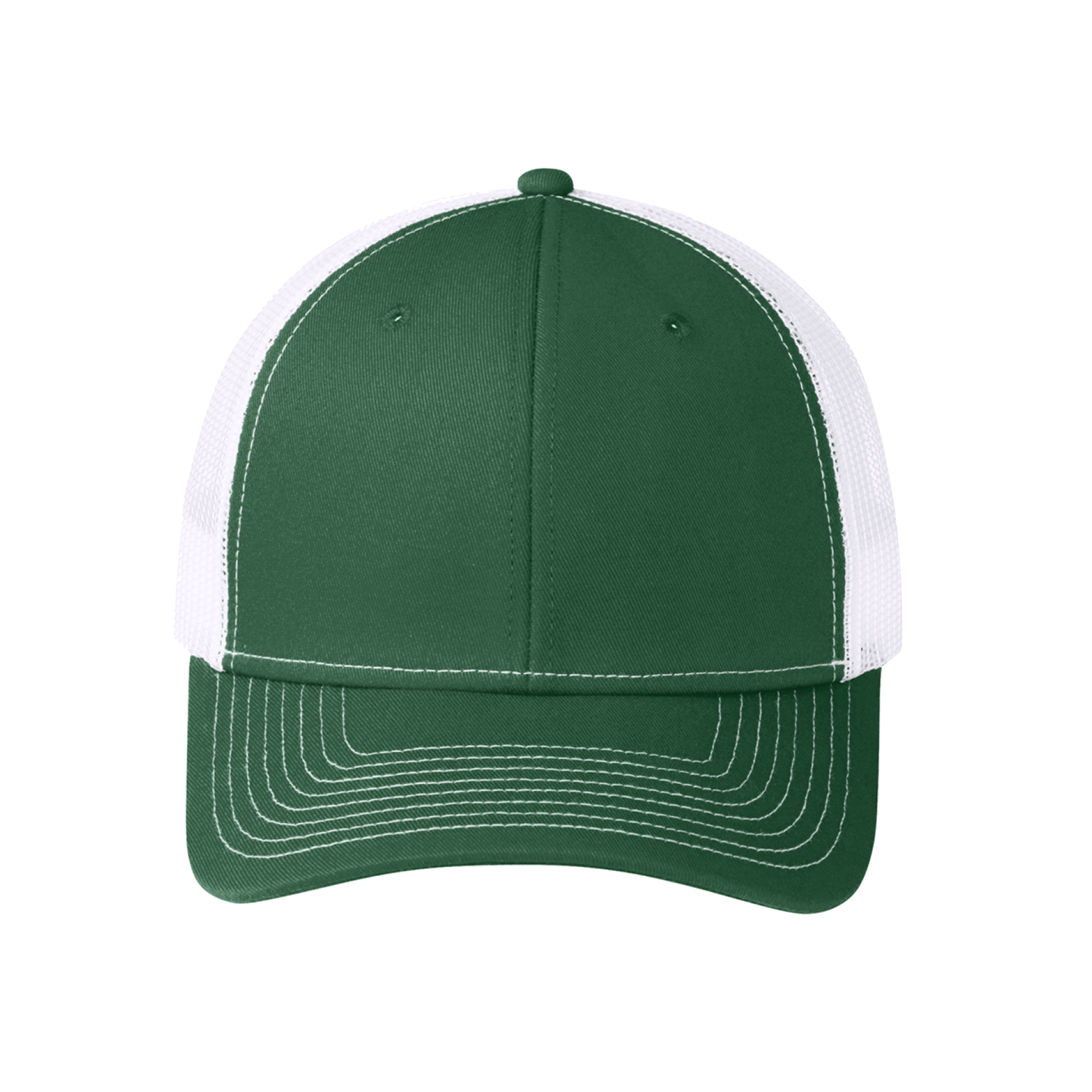 Custom Cheap Trucker Hat Green White