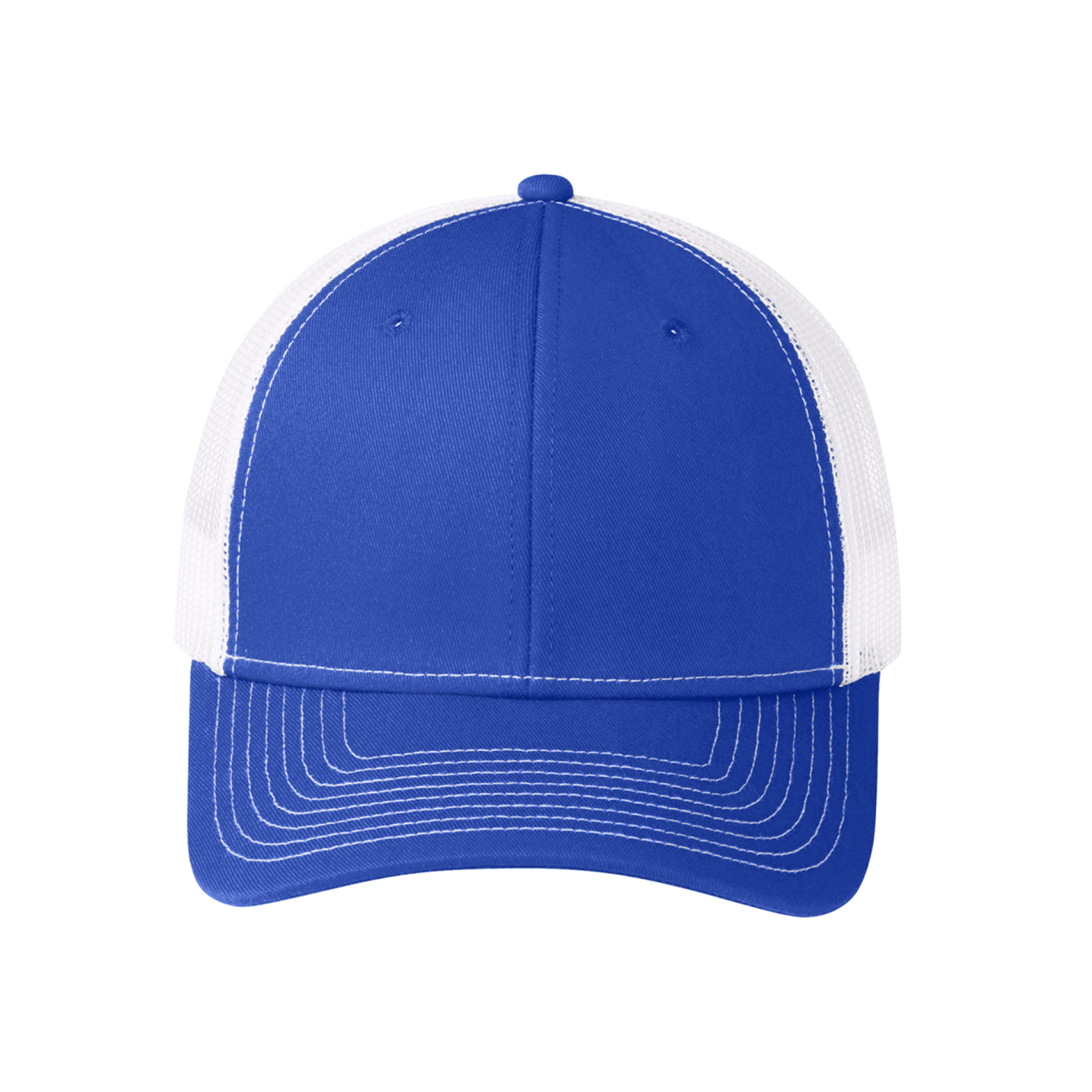 Custom Cheap Trucker Hat Royal Blue White