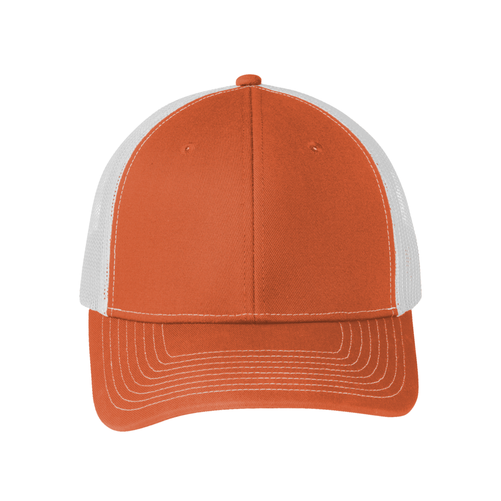 Custom Cheap Trucker Hat Orange white