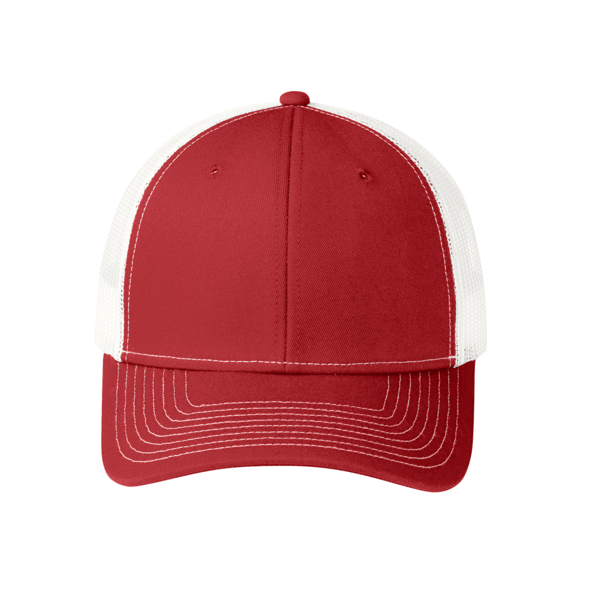 Custom Cheap Trucker Hat  red white