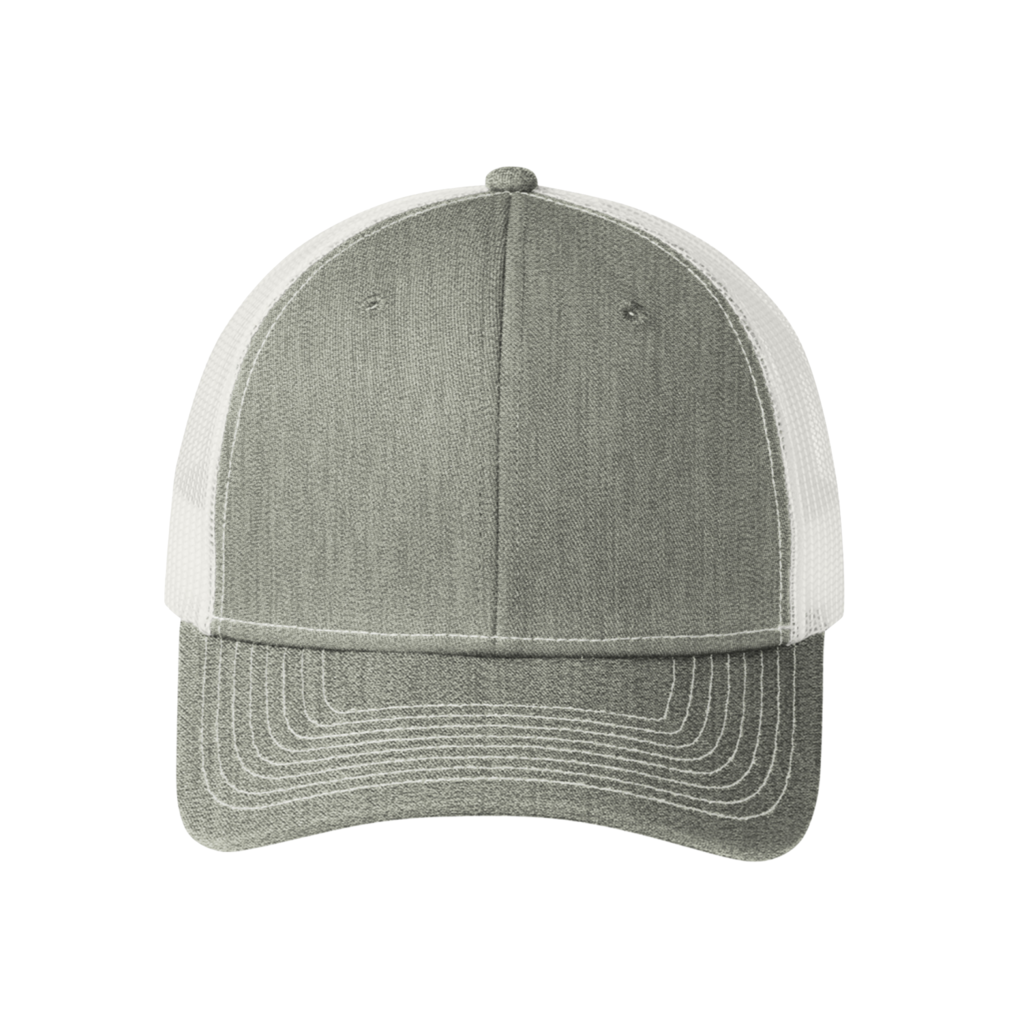 Custom Cheap Trucker Hat Heather Grey