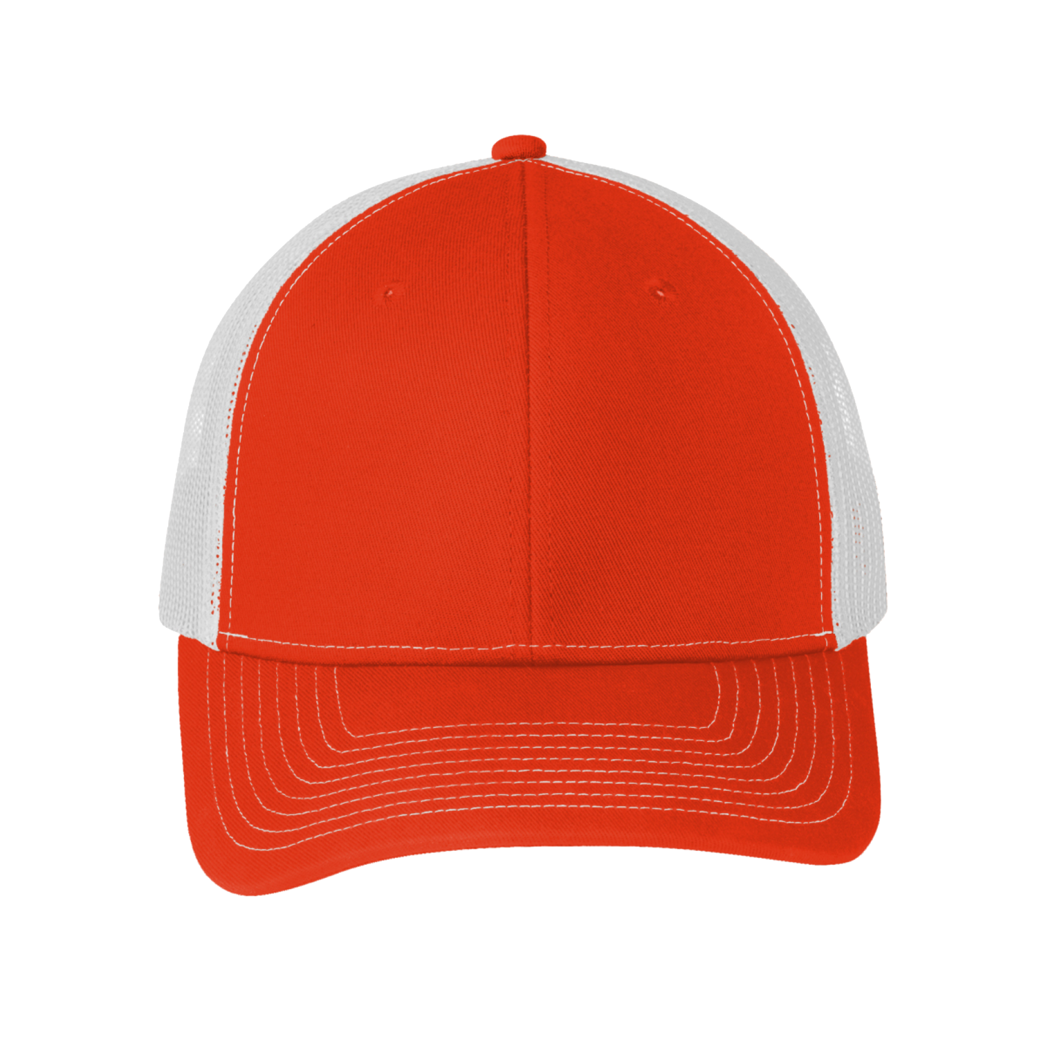 Custom Cheap Trucker Hat Orange white