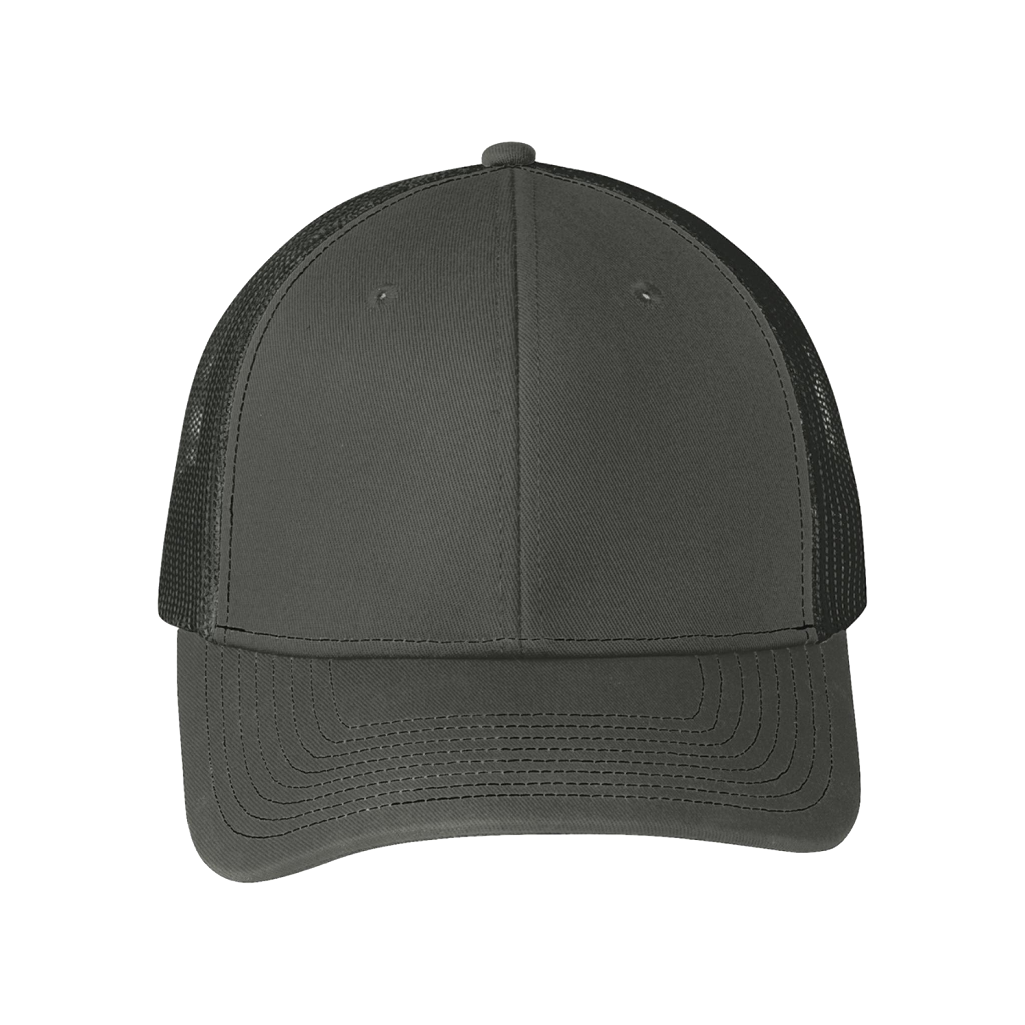 Custom Cheap Trucker Hat Charcoal Grey