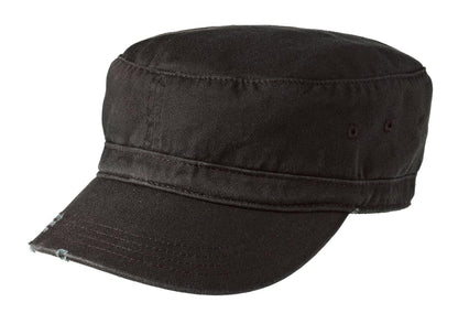 District ®  Distressed Military Hat.  DT605