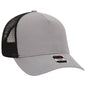 OTTO CAP 5 Panel Mid Profile Mesh Back Trucker Hat 32-934