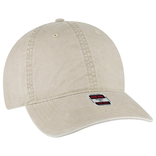 OTTO CAP 6 Panel Low Profile Dad Hat 18-201