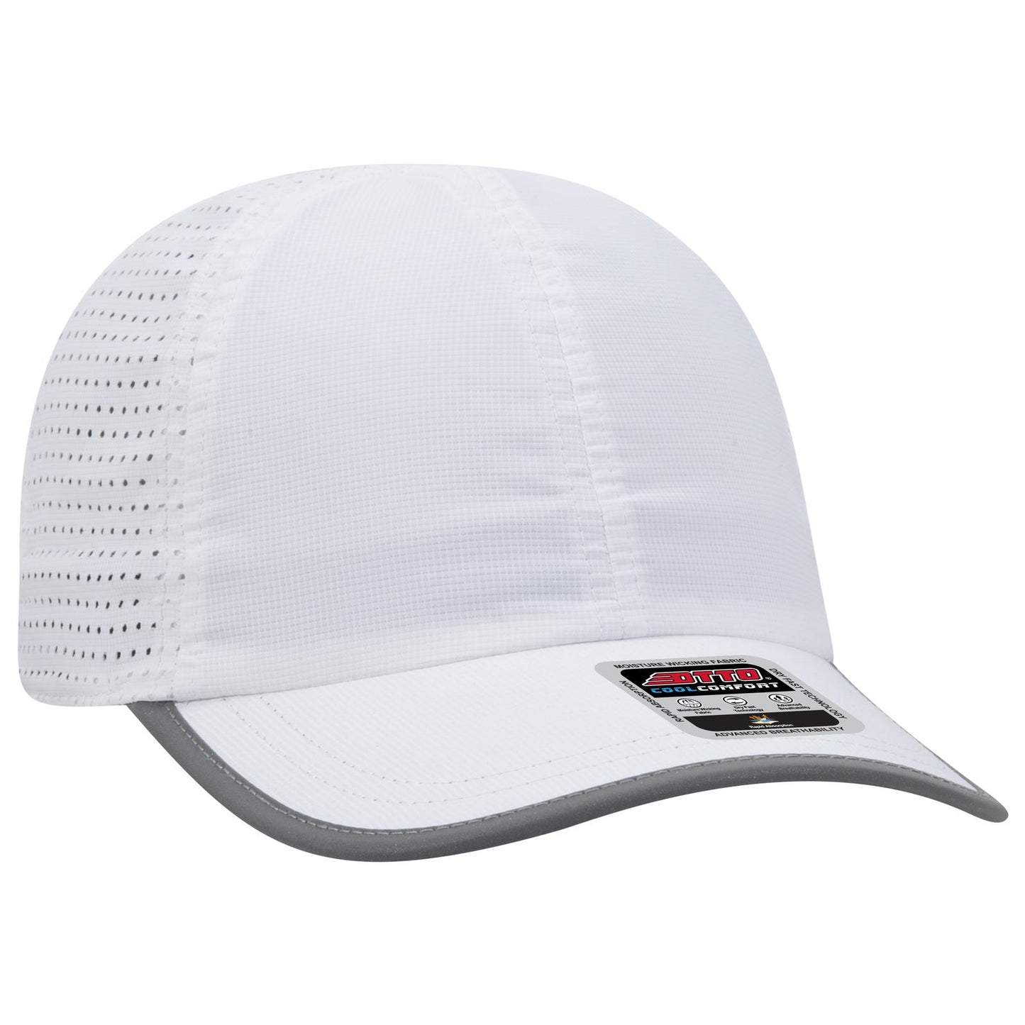 OTTO CAP Reflective 6 Panel Running Cap 133-1258