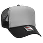 OTTO CAP 5 Panel High Crown Mesh Back Trucker Hat 39-165