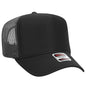 OTTO CAP 5 Panel High Crown Mesh Back Trucker Hat 39-165