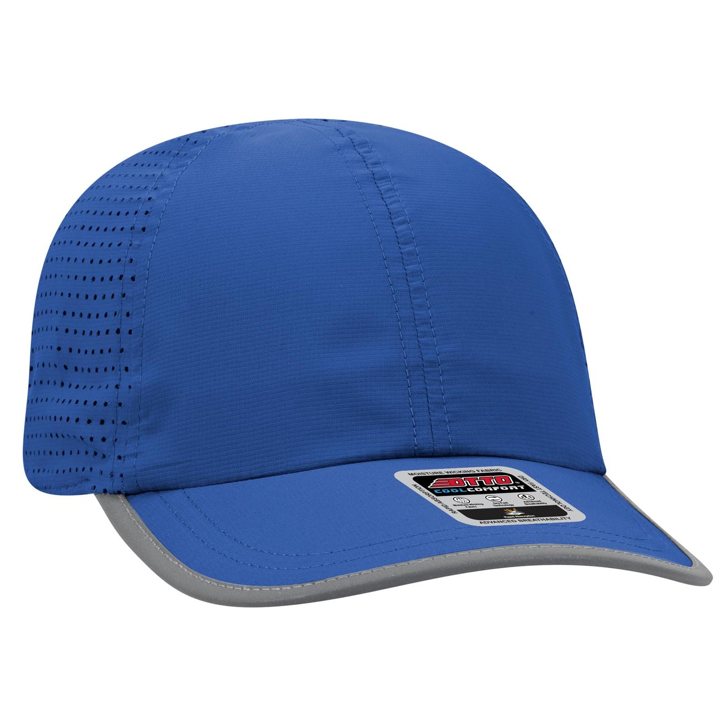 OTTO CAP Reflective 6 Panel Running Cap 133-1258