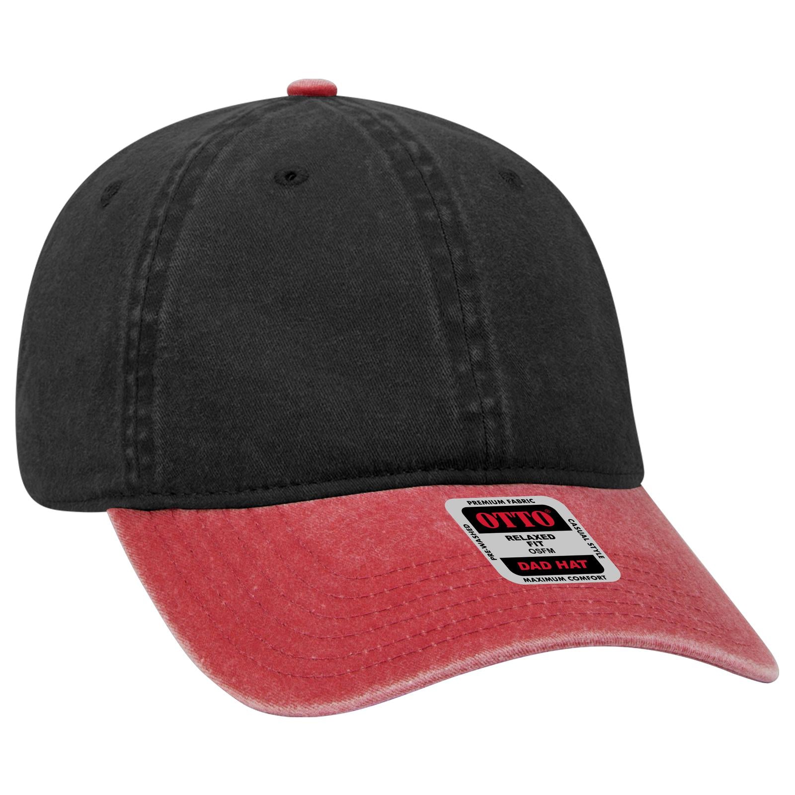 OTTO CAP 6 Panel Low Profile Dad Hat