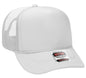 OTTO CAP 5 Panel High Crown Mesh Back Trucker Hat 39-165
