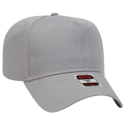 OTTO CAP 5 Panel Mid Profile Baseball Cap 31-069