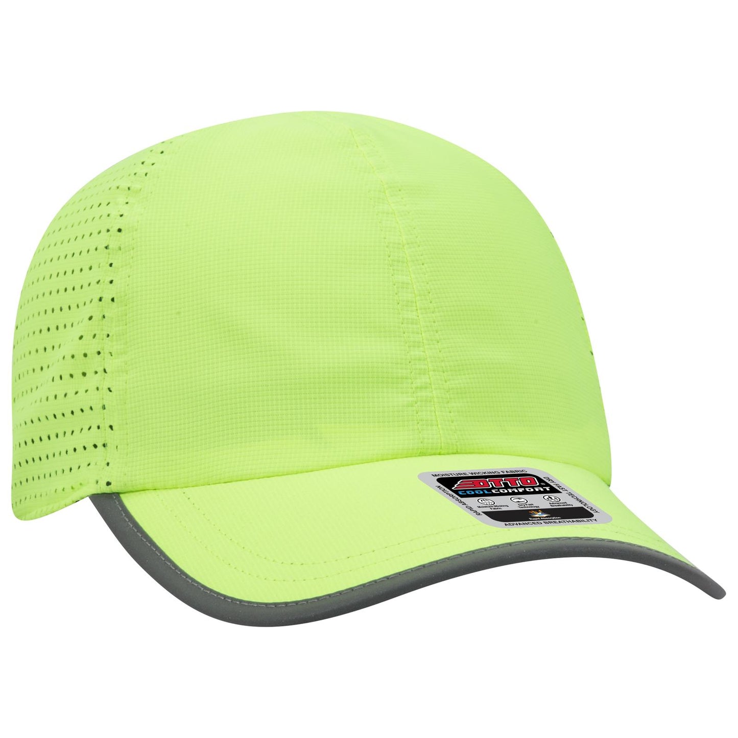 OTTO CAP Reflective 6 Panel Running Cap 133-1258