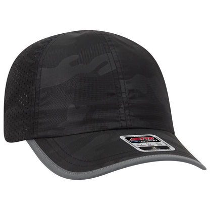 OTTO CAP Reflective 6 Panel Running Cap 133-1258