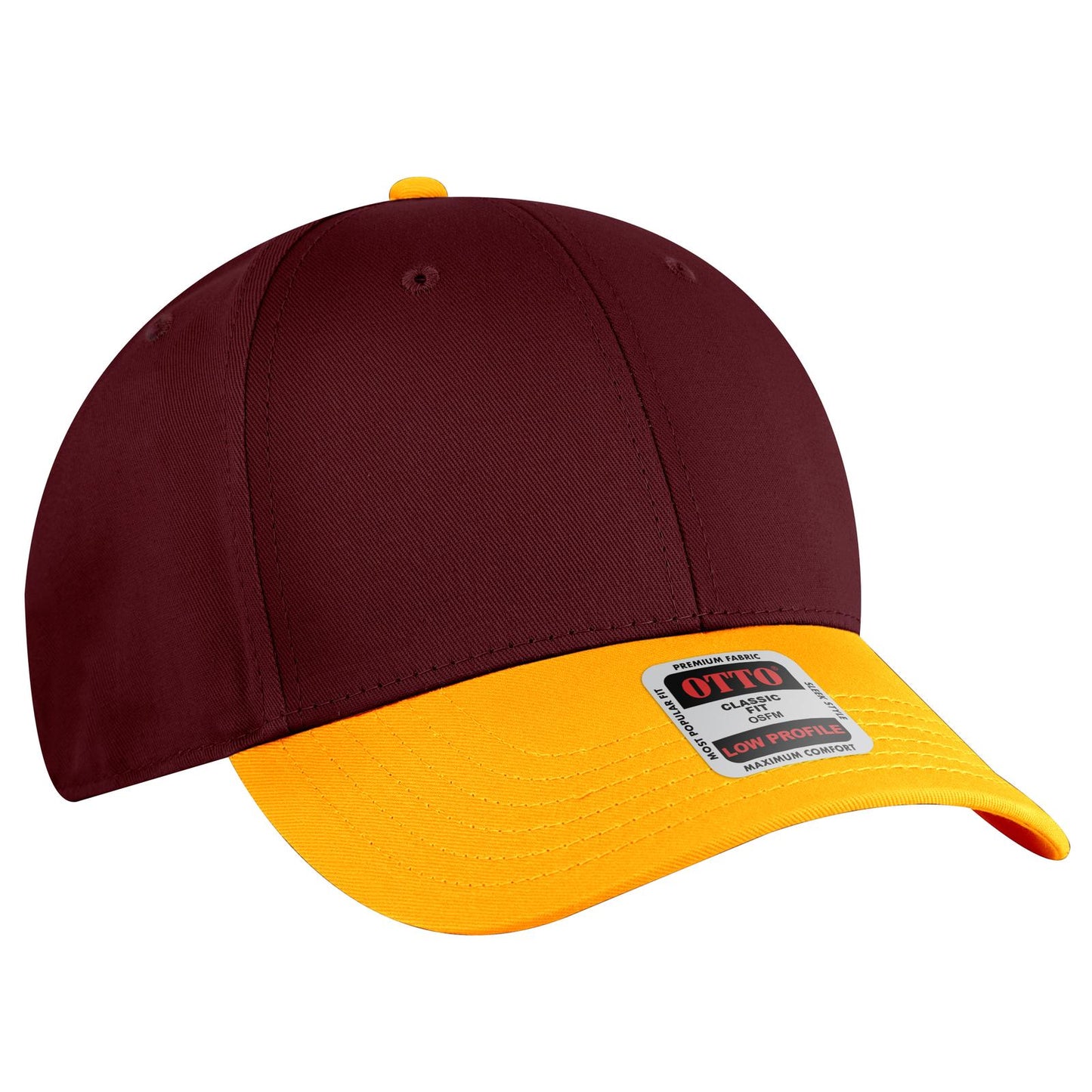 OTTO CAP 6 Panel Low Profile Baseball Cap 19-536