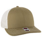 OTTO CAP 6 Panel Mid Profile Mesh Back Trucker Hat 112-1
