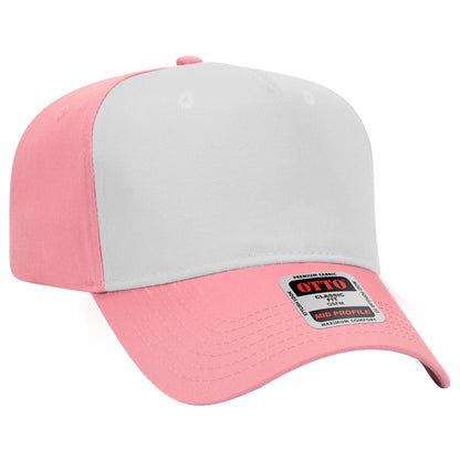 OTTO CAP 5 Panel Mid Profile Baseball Cap 31-069