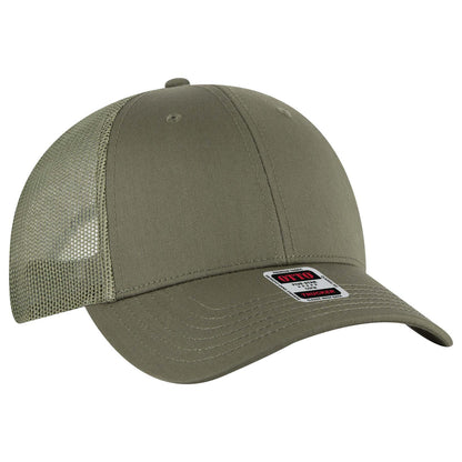 OTTO CAP 6 Panel Low Profile Mesh Back Trucker Hat 83-1239