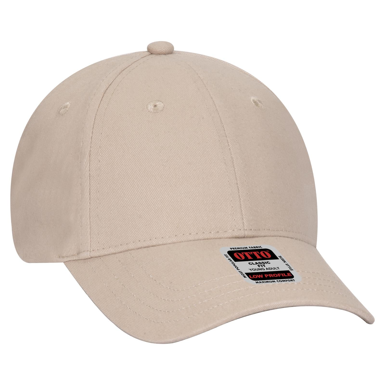 OTTO CAP 6 Panel Low Profile Baseball Cap