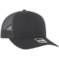 OTTO CAP 6 Panel Mid Profile Mesh Back Trucker Hat 112-3