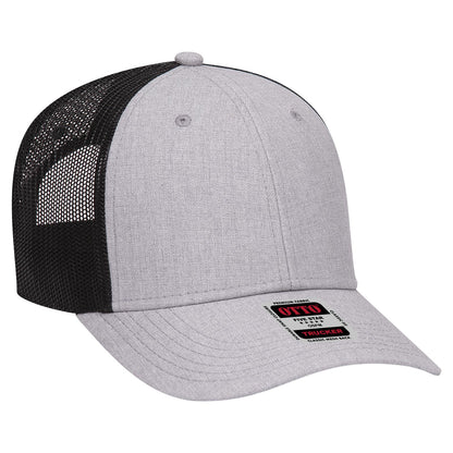 OTTO CAP 6 Panel Low Profile Mesh Back Trucker Hat 83-1239