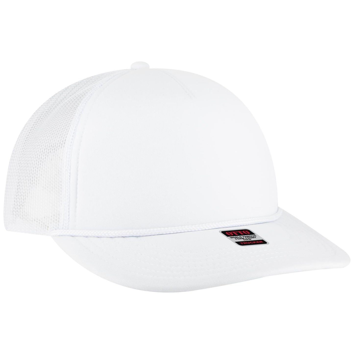OTTO CAP 5 Panel Pro Style Mesh Back Trucker Hat 39950-2