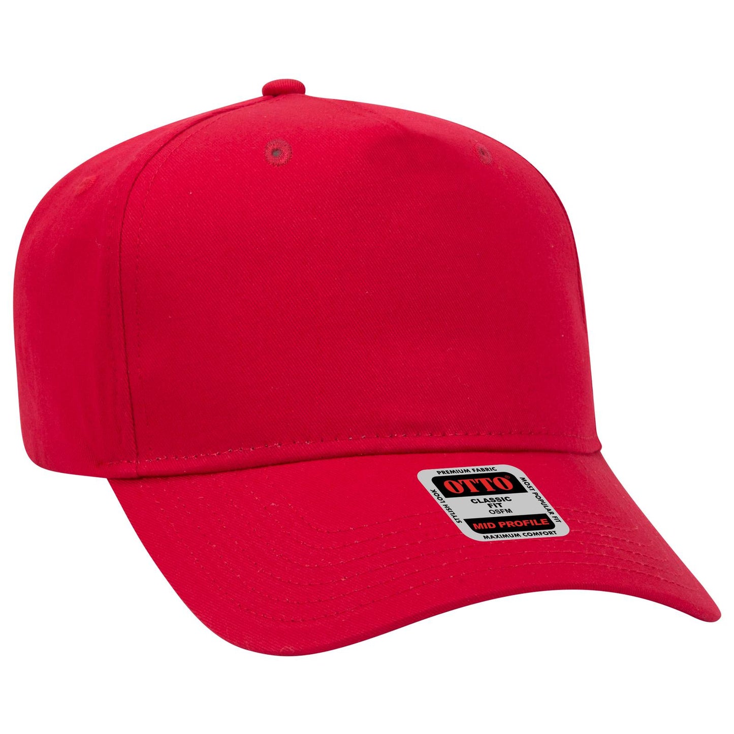 OTTO CAP 5 Panel Mid Profile Baseball Cap 31-538