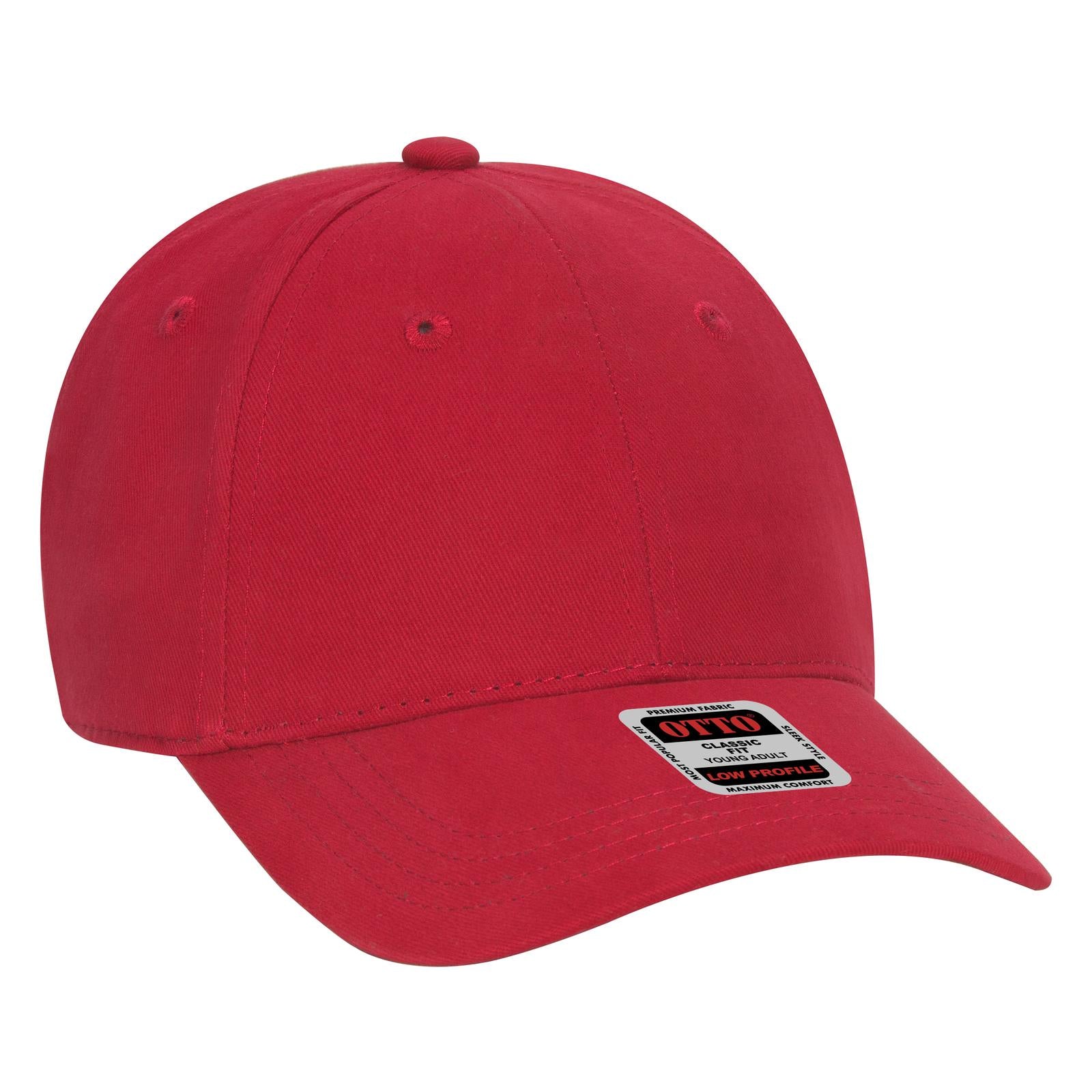 OTTO CAP 6 Panel Low Profile Baseball Cap