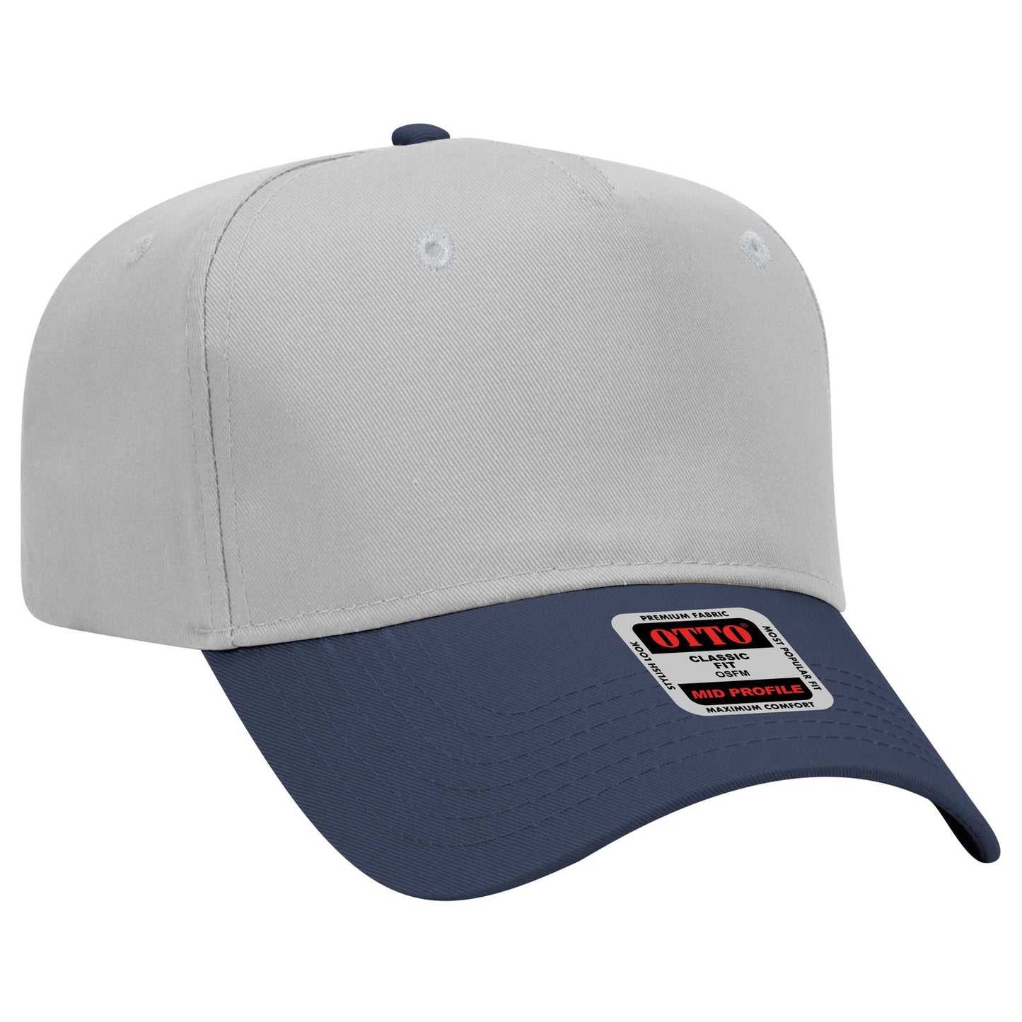 OTTO CAP 5 Panel Mid Profile Baseball Cap 31-069