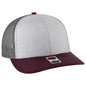 OTTO CAP 6 Panel Mid Profile Mesh Back Trucker Hat 112-1