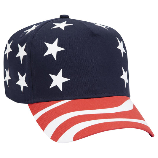 OTTO CAP 5 Panel Mid Profile Baseball Cap 57-174