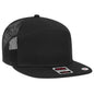 OTTO CAP "OTTO SNAP" 7 Panel Mesh Back Trucker Snapback Hat
