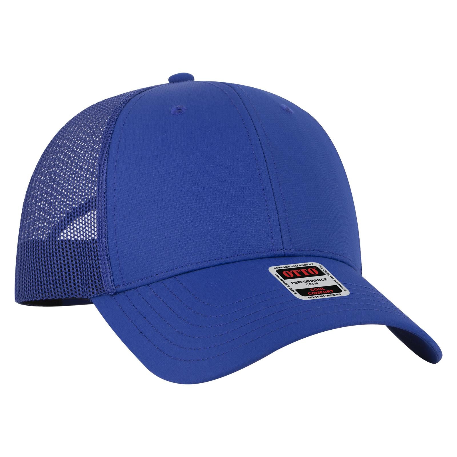 OTTO CAP 6 Panel Low Profile Mesh Back Trucker Hat