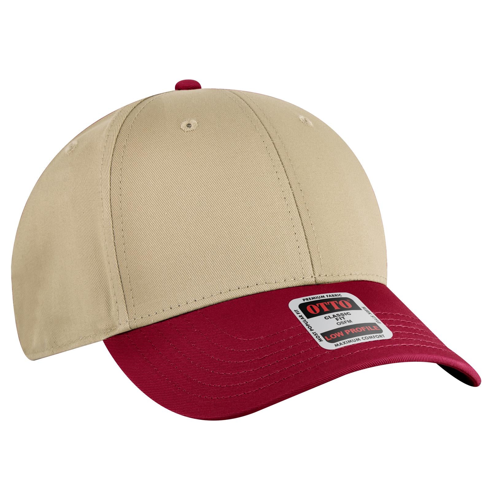OTTO CAP 6 Panel Low Profile Baseball Cap