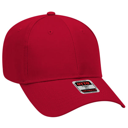 OTTO CAP 6 Panel Low Profile Baseball Cap 19-061